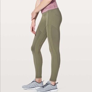 Lululemon 28” All The Right Places- Sage Green